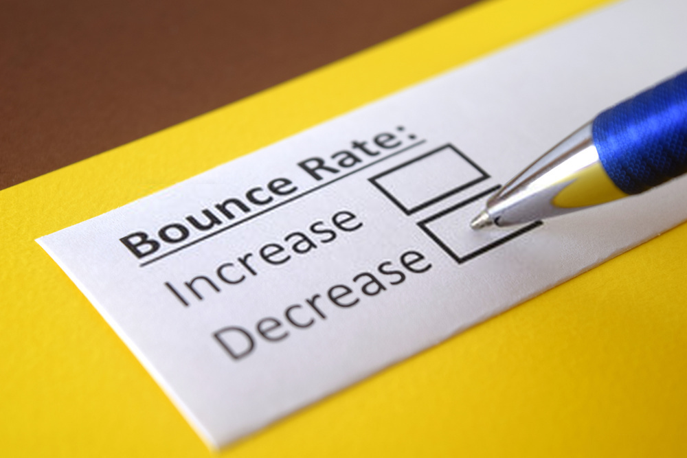 decrease Bounce rate