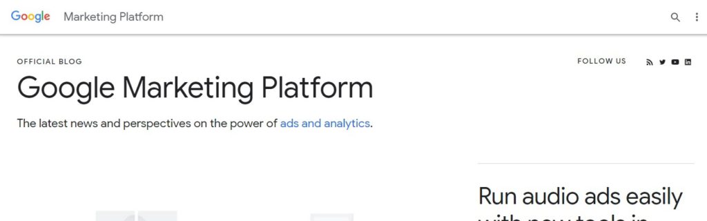 Google Marketing Platform